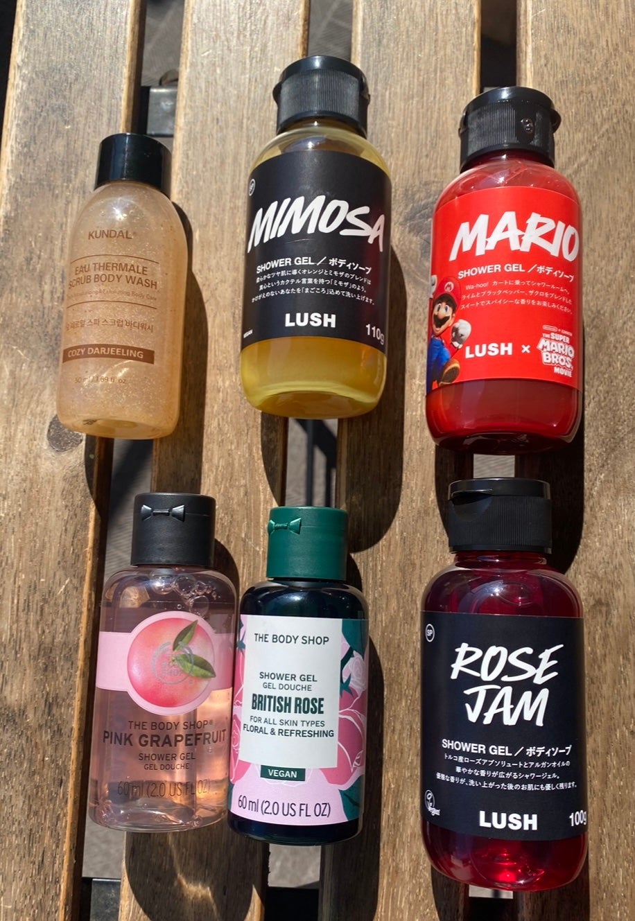 シャワージェル ブリティッシュローズ/THE BODY SHOP/ボディソープを使ったクチコミ(1枚目)