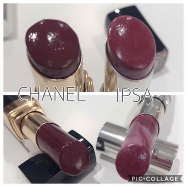 ルージュ ココ フラッシュ 102 ヌワール モデルヌ/CHANEL/口紅を使ったクチコミ（2枚目）