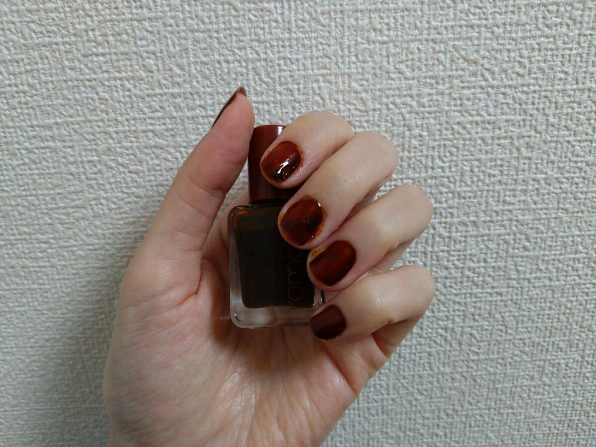 ムードペブルネイル/rom&nd/マニキュアを使ったクチコミ（2枚目）