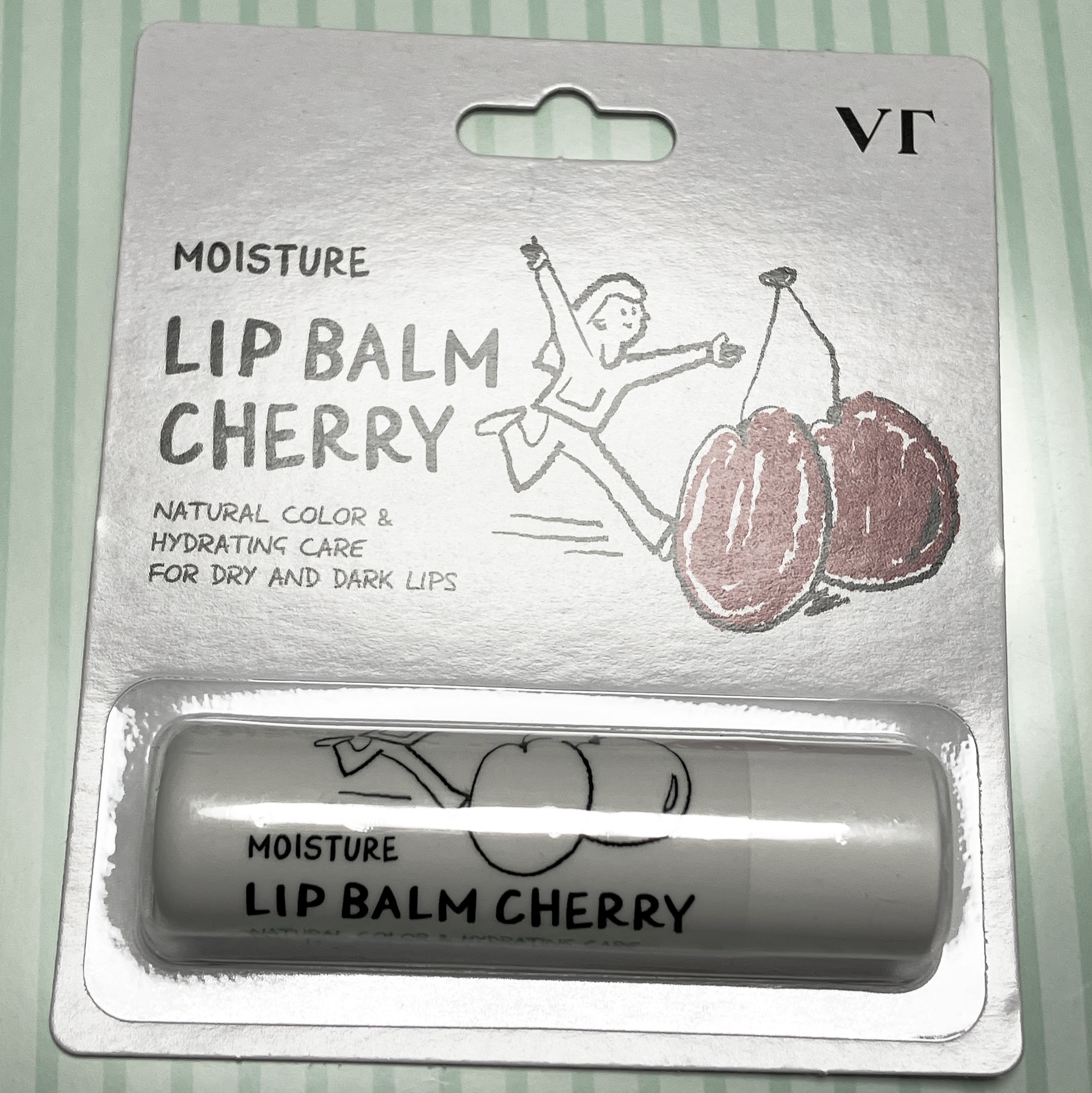 モイスチャーリップバーム チェリー/VT/リップバームを使ったクチコミ（2枚目）