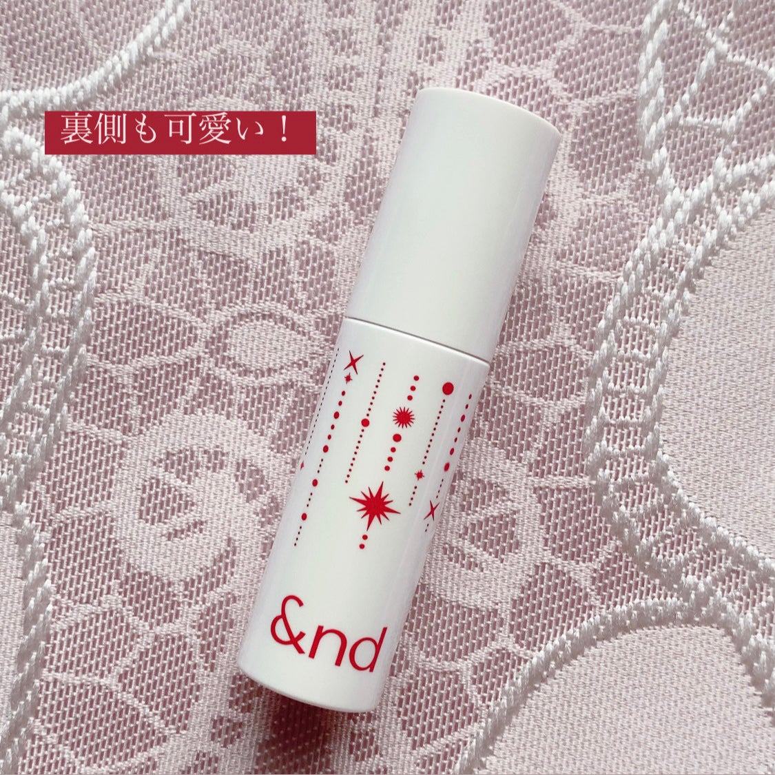 アンドバイロムアンド グラッシーボムティント/&nd by rom&nd/リップティントを使ったクチコミ(2枚目)