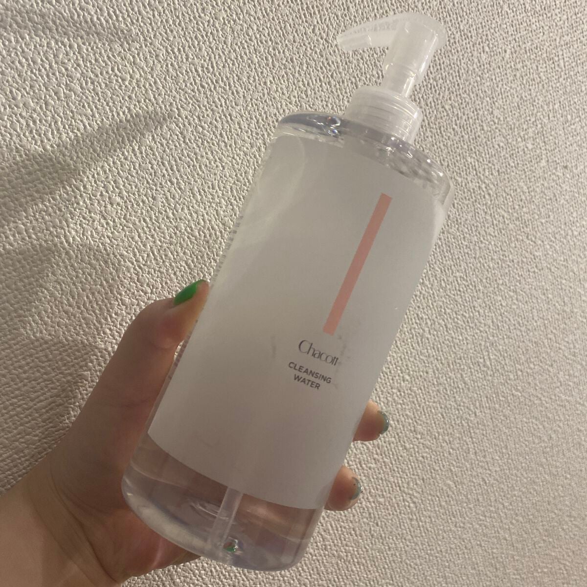 クレンジングウォーター/チャコット・コスメティクス/クレンジングウォーターを使ったクチコミ(1枚目)