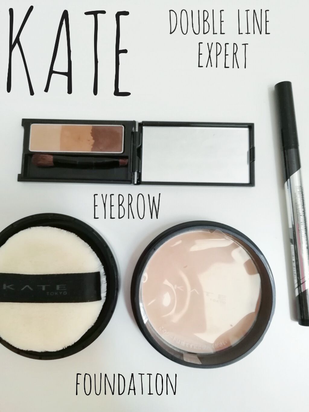 ダブルラインフェイカー/KATE/リキッドアイライナーを使ったクチコミ(1枚目)