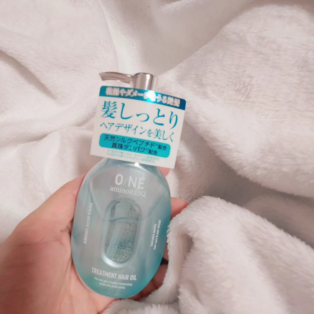 ワン アミノレスキュー トリートメントヘアオイル/アミノレスキュー/ヘアオイルを使ったクチコミ（1枚目）