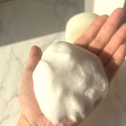 モイストピュアソープ しっとり/SiMPLE++/洗顔石鹸を使ったクチコミ(5枚目)