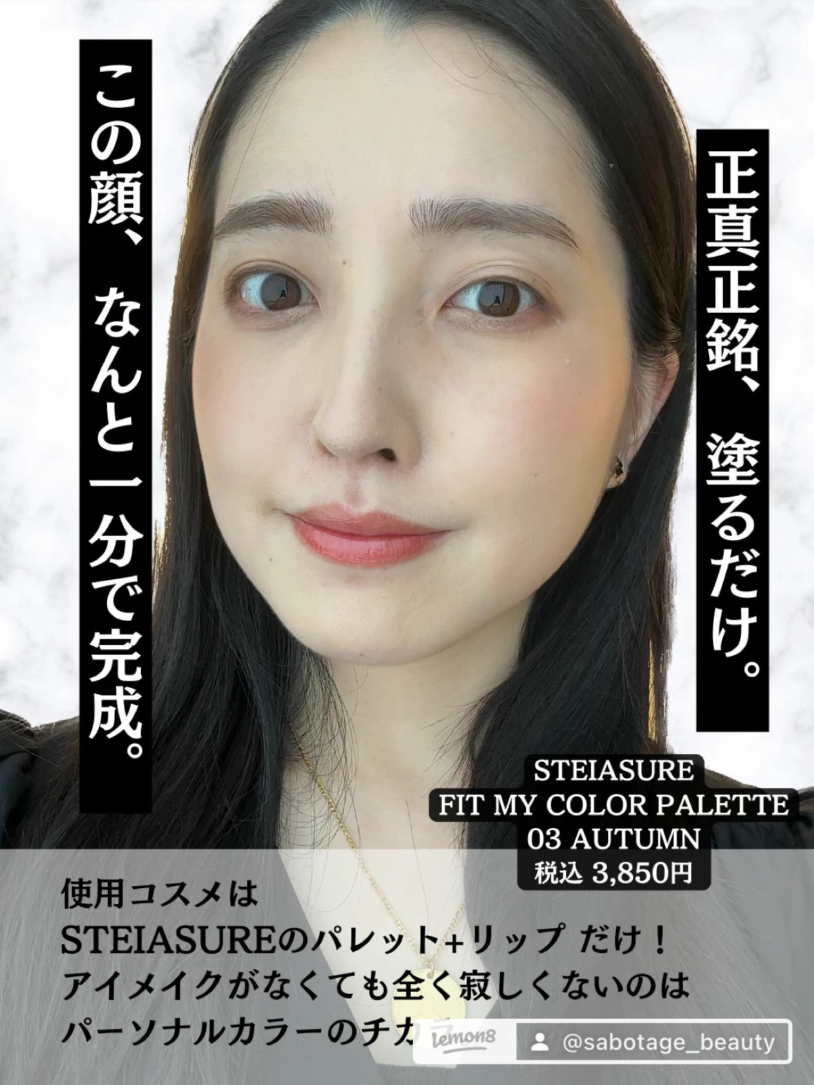 フィット my カラーパレット/STEIASUR（ステイアシュール）/マルチパレットを使ったクチコミ（2枚目）