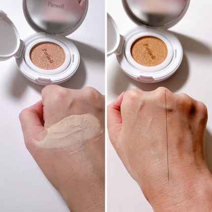 シカマヌ セラム クッションファンデ/parnell/クッションファンデーションを使ったクチコミ(9枚目)
