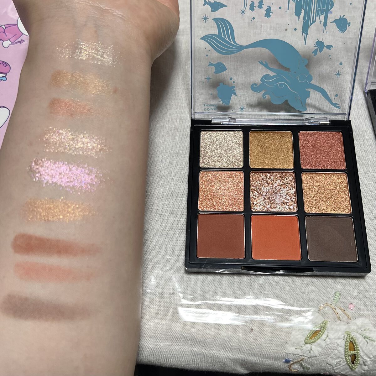 DQDNアイシャドウパレット AR/SHOBIDO/アイシャドウパレットを使ったクチコミ（3枚目）