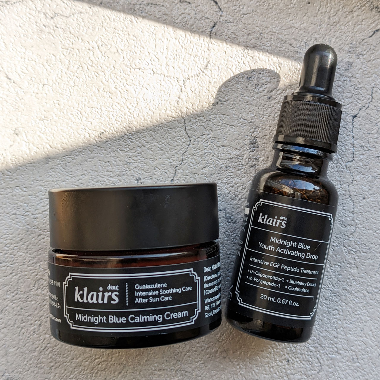 ミッドナイトブルーカーミングクリーム/Klairs/フェイスクリームを使ったクチコミ（1枚目）