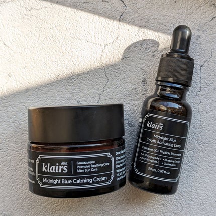 ミッドナイトブルーユースアクティベーティングドロップ(20ml)/Klairs/美容液を使ったクチコミ(1枚目)