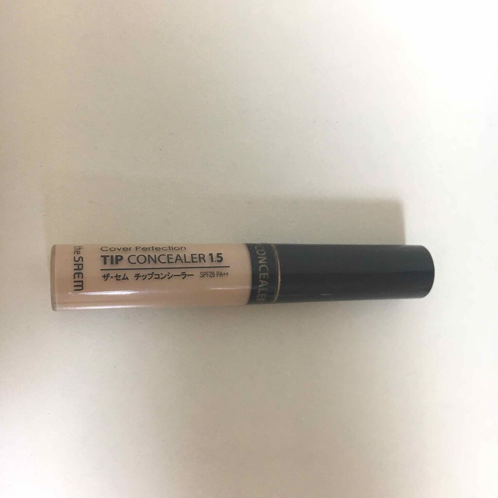 カバーパーフェクション チップコンシーラー/the SAEM/リキッドコンシーラーを使ったクチコミ(1枚目)