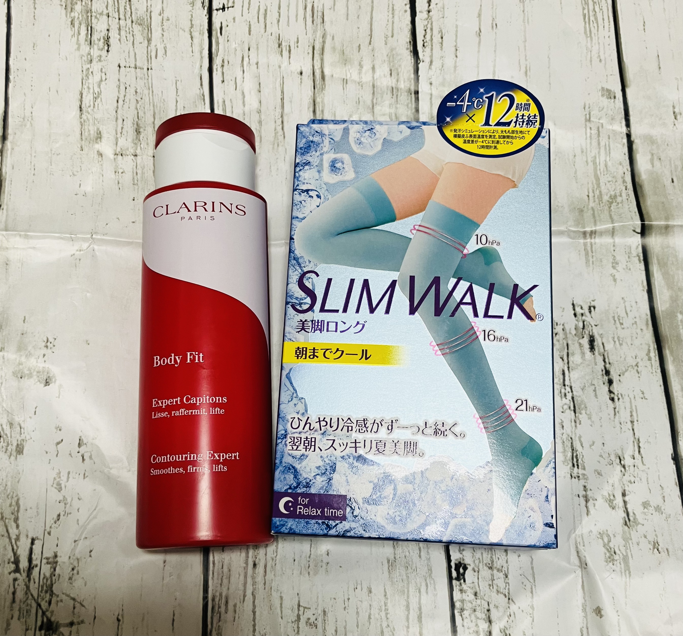 美脚ロング 朝までクール/SLIMWALK/着圧ソックス・レギンスを使ったクチコミ（1枚目）