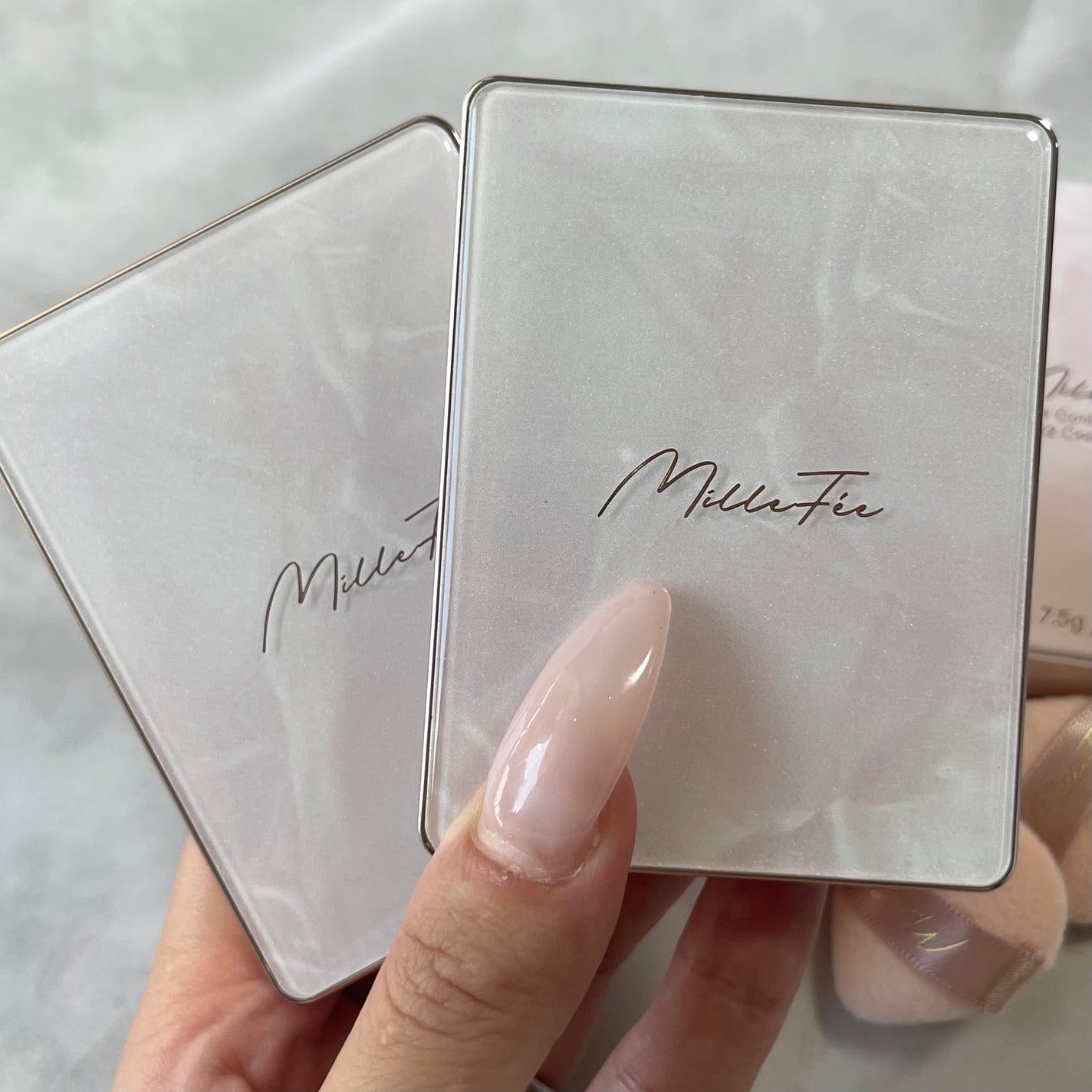 チート顔コントゥアパレット/MilleFée/パウダーハイライトを使ったクチコミ(8枚目)