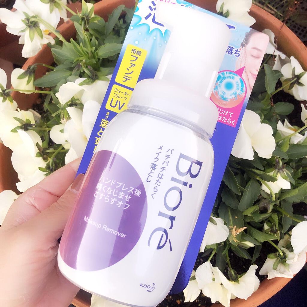 パチパチはたらくメイク落とし/ビオレ/クレンジングウォーターを使ったクチコミ（1枚目）