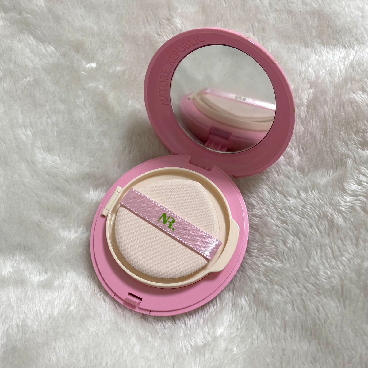 PROBIOエッセンスクッション/ネイチャーリパブリック/クッションファンデーションを使ったクチコミ(2枚目)