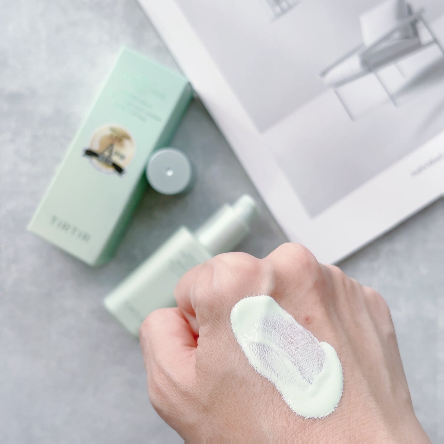 マスクフィットトーンアップエッセンス/TIRTIR(ティルティル)/化粧下地を使ったクチコミ(6枚目)