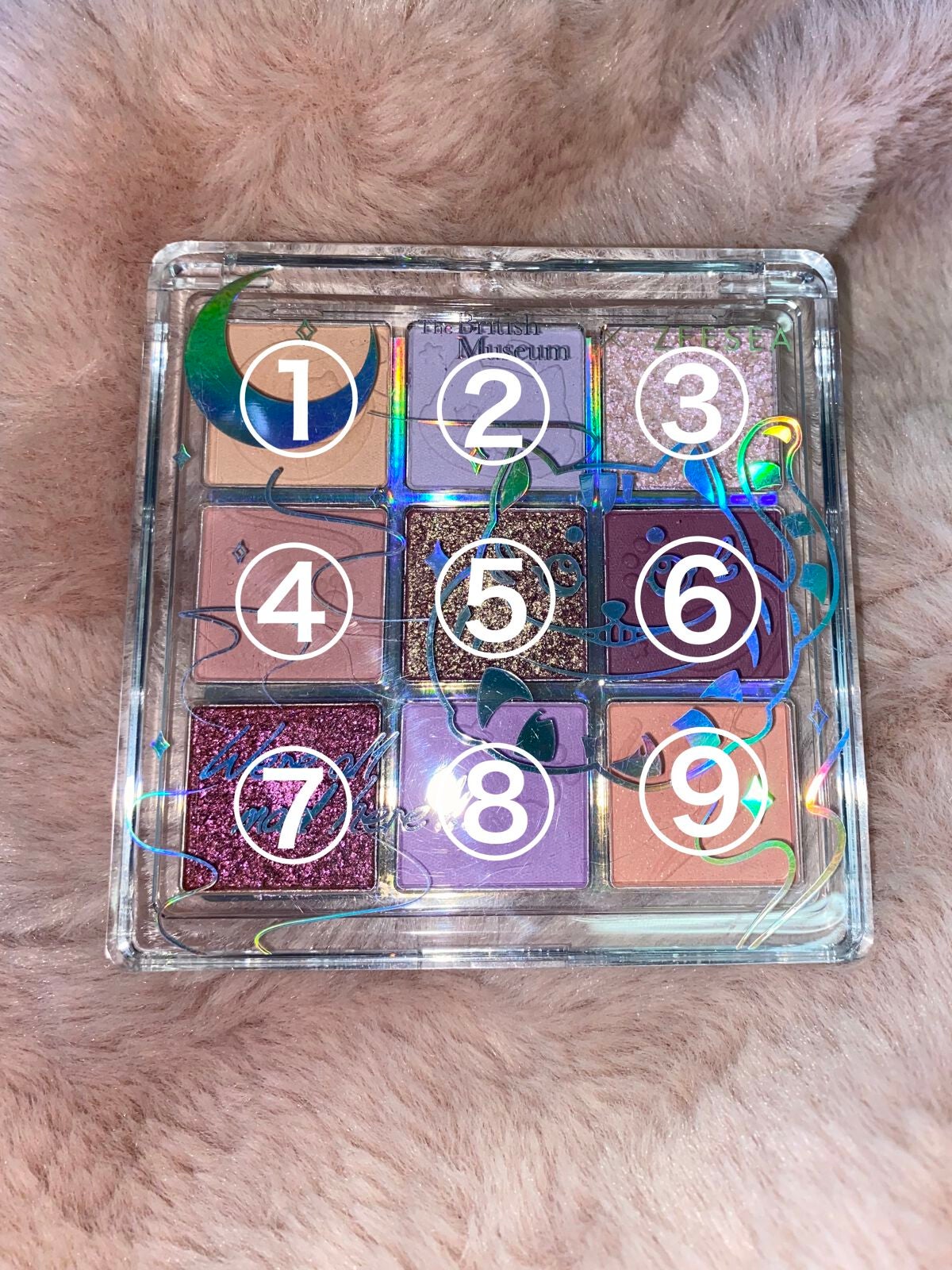 クォーツ 9色アイシャドウパレット(ドリームランドアイシャドウ)/ZEESEA/アイシャドウパレットを使ったクチコミ(2枚目)