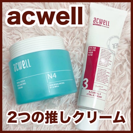 リアルアクアバランシングクリーム /ACWELL/フェイスクリームを使ったクチコミ(1枚目)