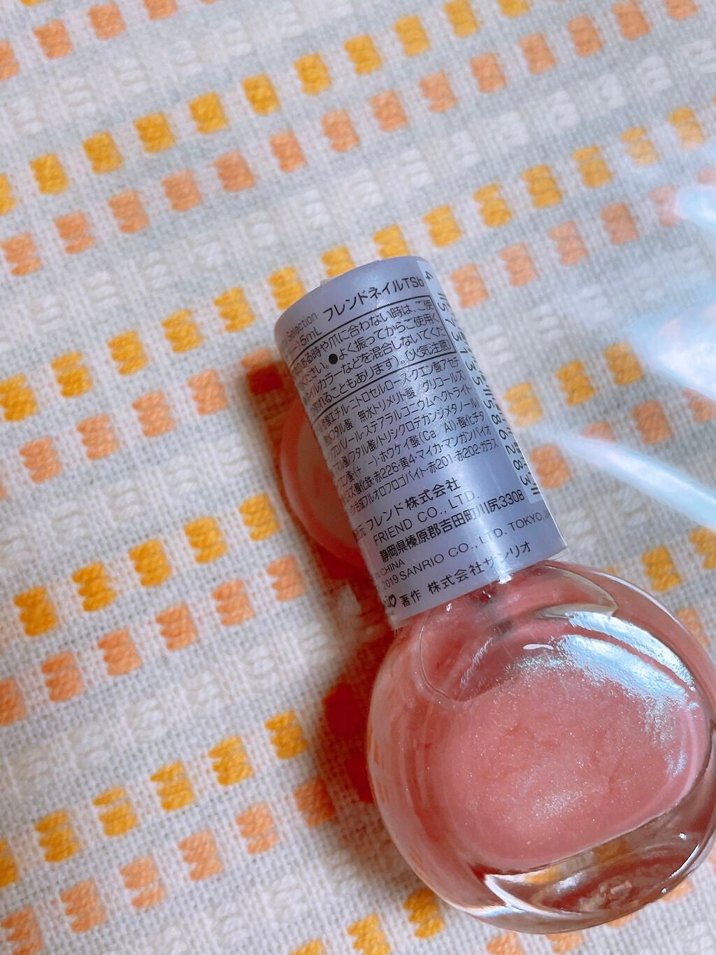 サンリオネイル/DAISO/マニキュアを使ったクチコミ(2枚目)