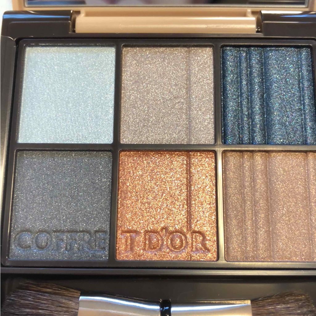 ミステリアスフォースアイズ/コフレドール/アイシャドウパレットを使ったクチコミ(2枚目)