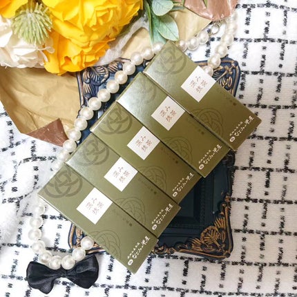 真紅 on LIPS 「ひとくち羊羹 深み抹茶をお試しさせて頂きました。宇治抹茶を贅沢..」(3枚目)