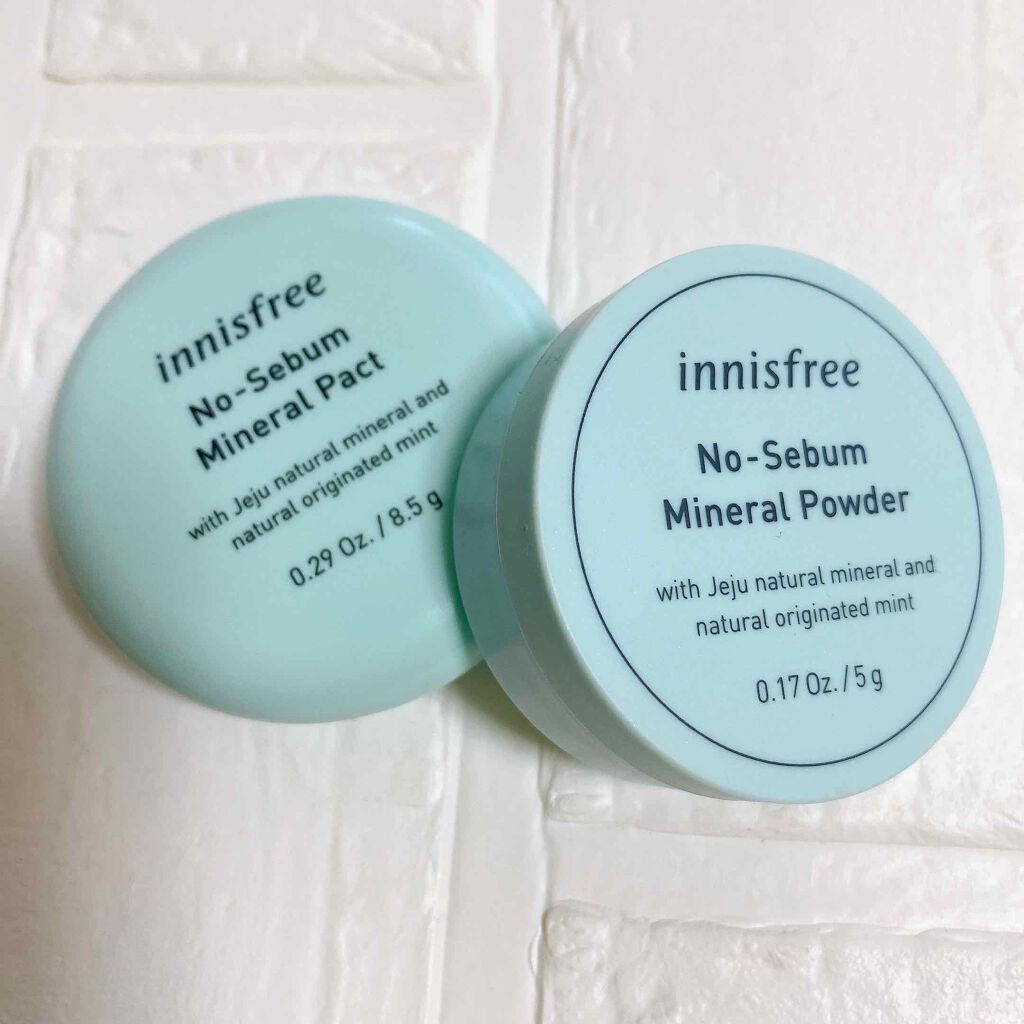 ノーセバム ミネラルパウダー/innisfree/ルースパウダーを使ったクチコミ（1枚目）