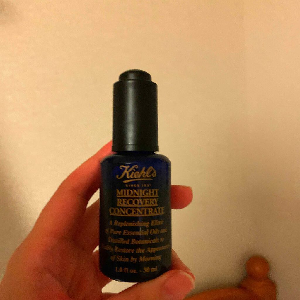 キールズ ミッドナイトボタニカル コンセントレート/Kiehl's/フェイスオイルを使ったクチコミ(1枚目)