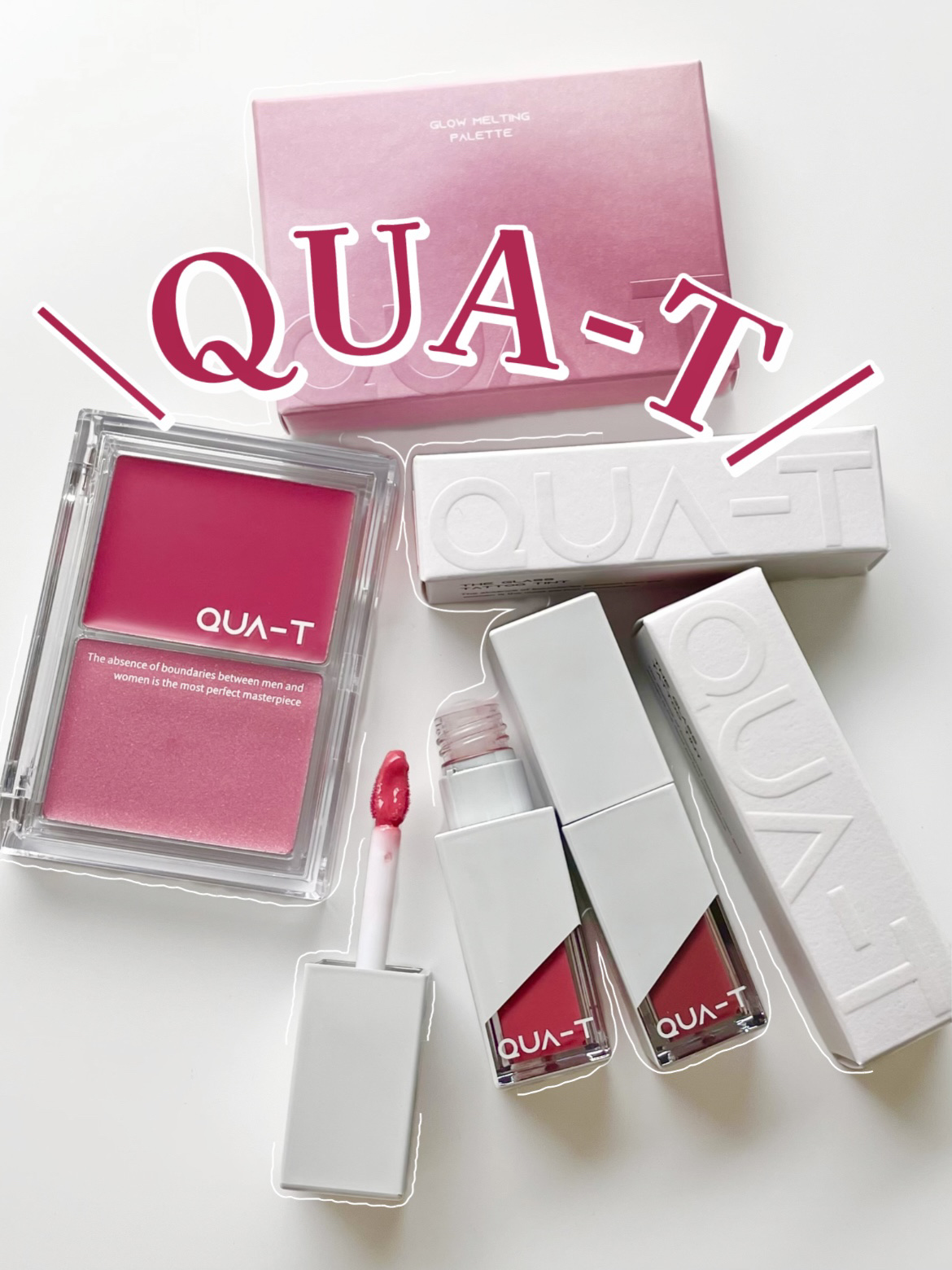 ザグラスタトゥーティント/QUA-T/リップティントを使ったクチコミ（1枚目）