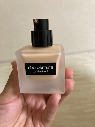 アンリミテッド ラスティング フルイド/shu uemura/リキッドファンデーションを使ったクチコミ（1枚目）