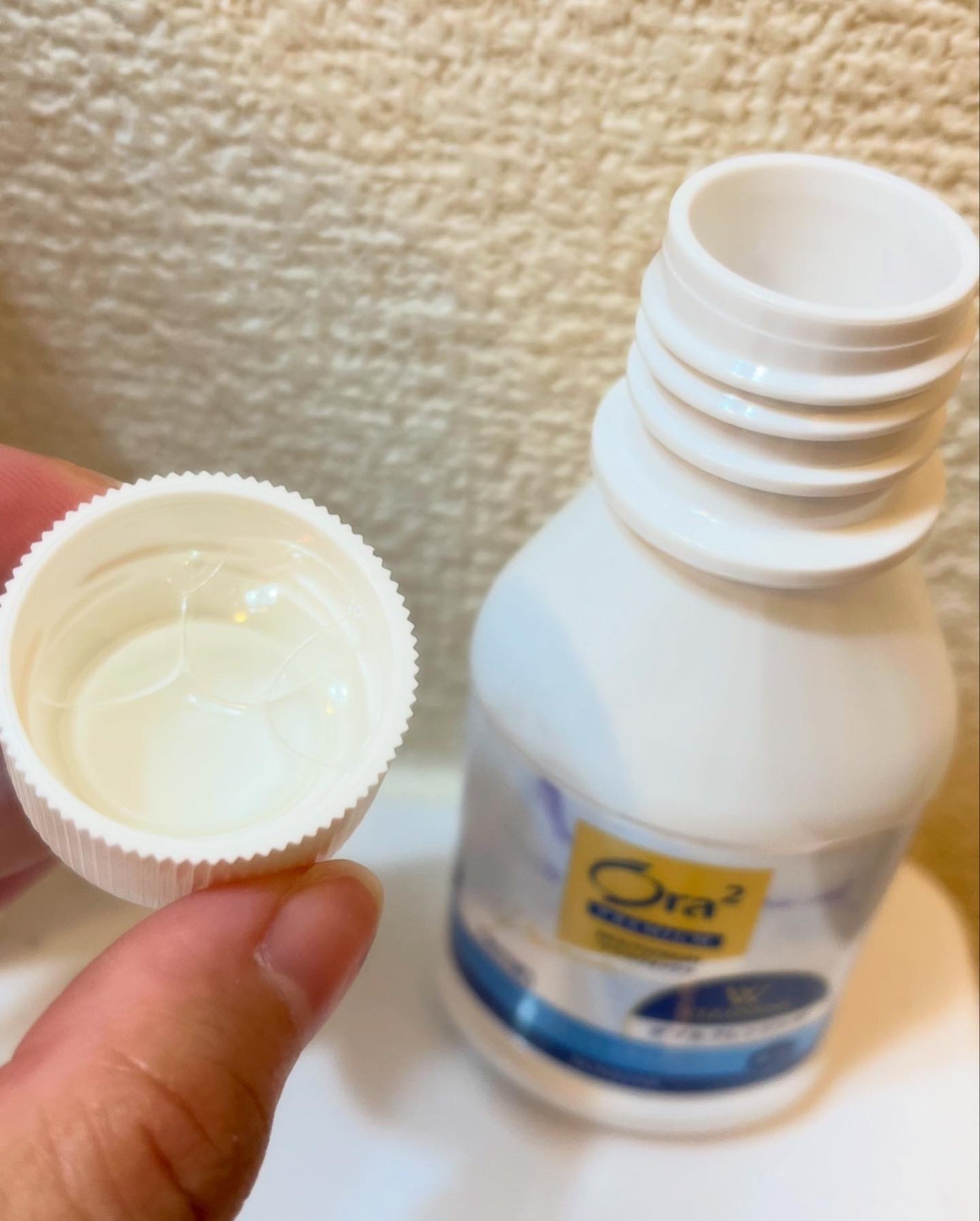 オーラツープレミアム マウスウォッシュ ダブルクレンジング リフレッシュクリアミント/オーラツー/マウスウォッシュ・スプレーを使ったクチコミ(2枚目)