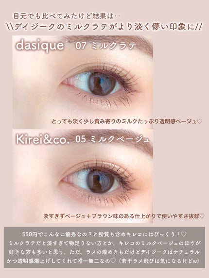 シャドウパレット/dasique/アイシャドウパレットを使ったクチコミ(7枚目)