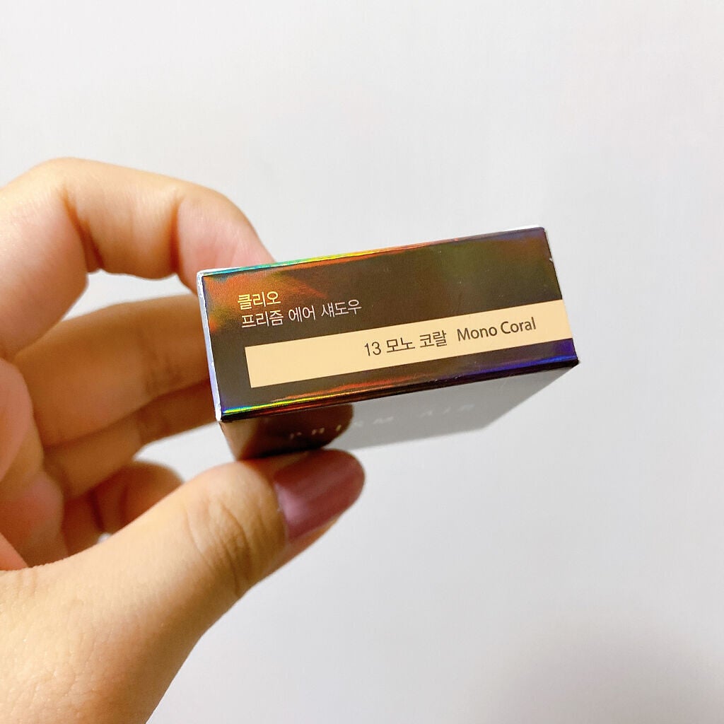 プリズム エアー シャドウ/CLIO/単色アイシャドウを使ったクチコミ(7枚目)