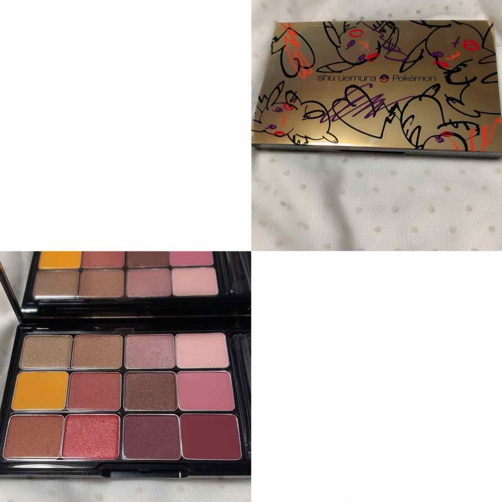 ピカシュウ アイ パレット‐サンダーショック/shu uemura/アイシャドウパレットを使ったクチコミ(1枚目)