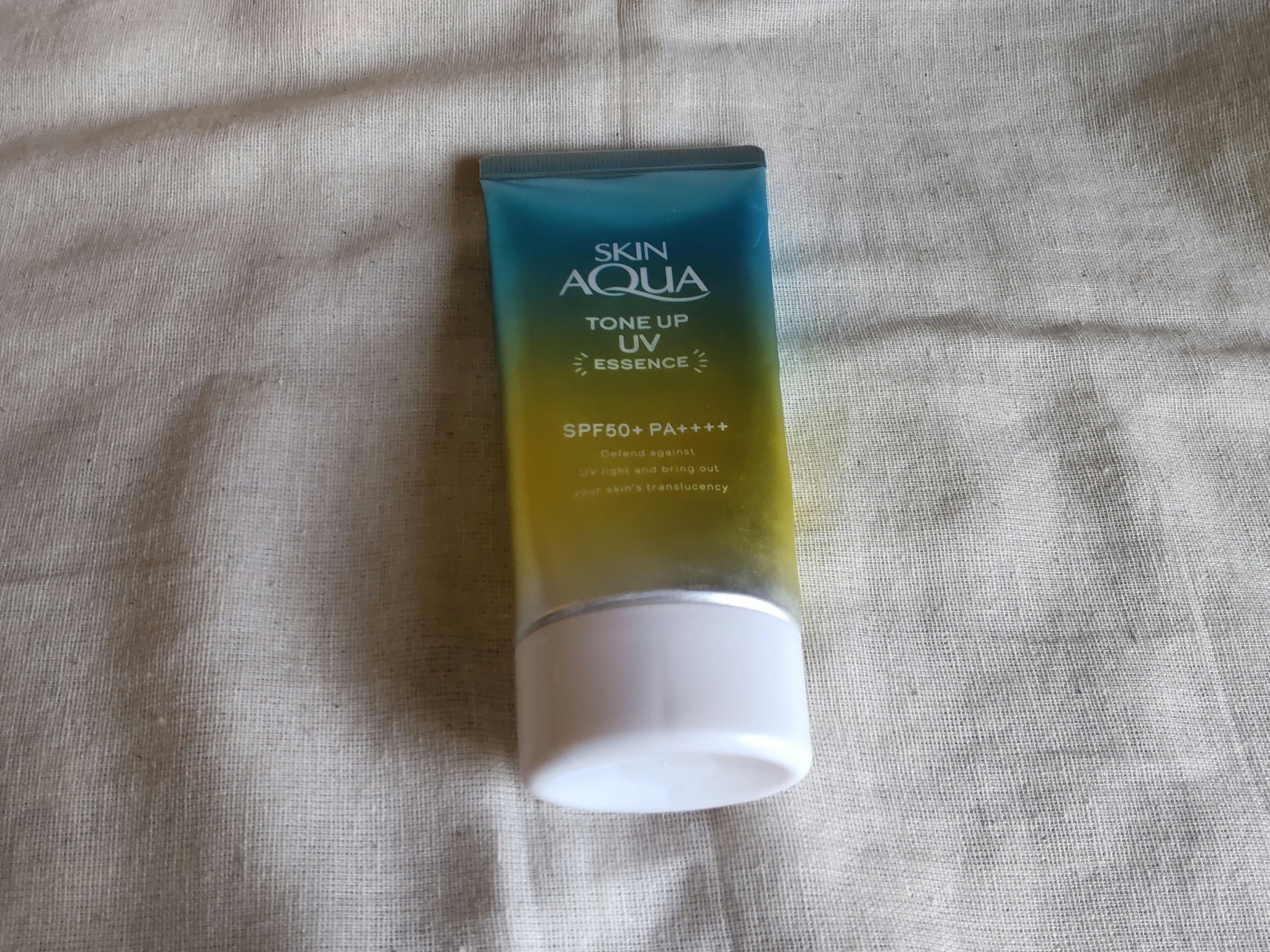 スキンアクア トーンアップUVエッセンス ミントグリーン/スキンアクア/日焼け止めクリームを使ったクチコミ（1枚目）