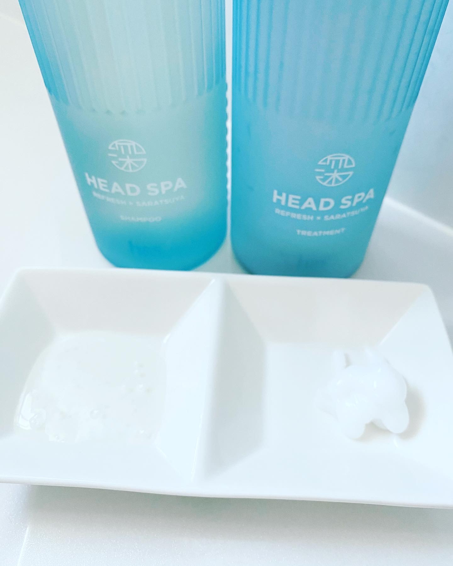 リフレッシュ × さらつや シャンプー/トリートメント/h&s/市販シャンプーを使ったクチコミ（3枚目）