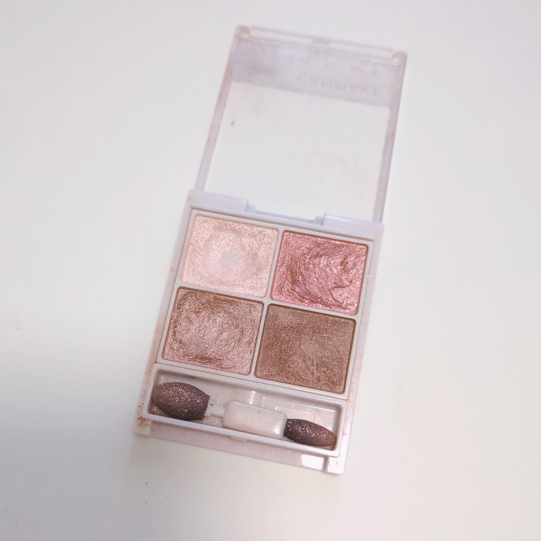 シルキースフレアイズ/キャンメイク/アイシャドウパレットを使ったクチコミ（2枚目）