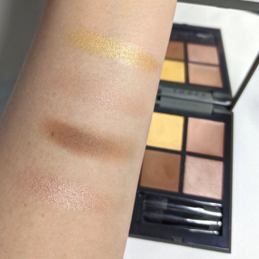 ディメンショナルビジョンアイパレット/THREE/アイシャドウパレットを使ったクチコミ(3枚目)