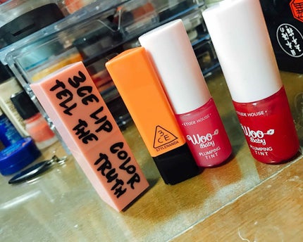 WOO リッププランパー ティント/ETUDE/リップグロスを使ったクチコミ(1枚目)