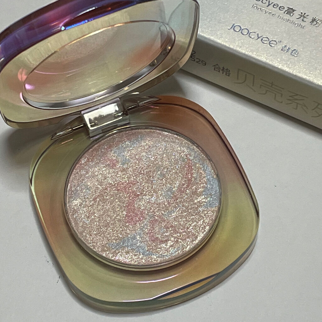 ダイヤモンドシェルハイライト/Joocyee/パウダーハイライトを使ったクチコミ（2枚目）
