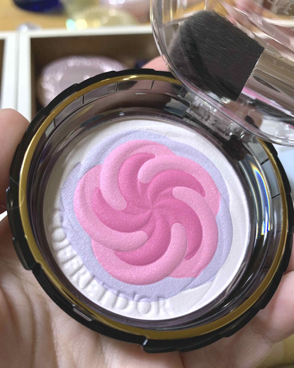 スマイルアップチークスN/コフレドール/パウダーチークを使ったクチコミ（2枚目）