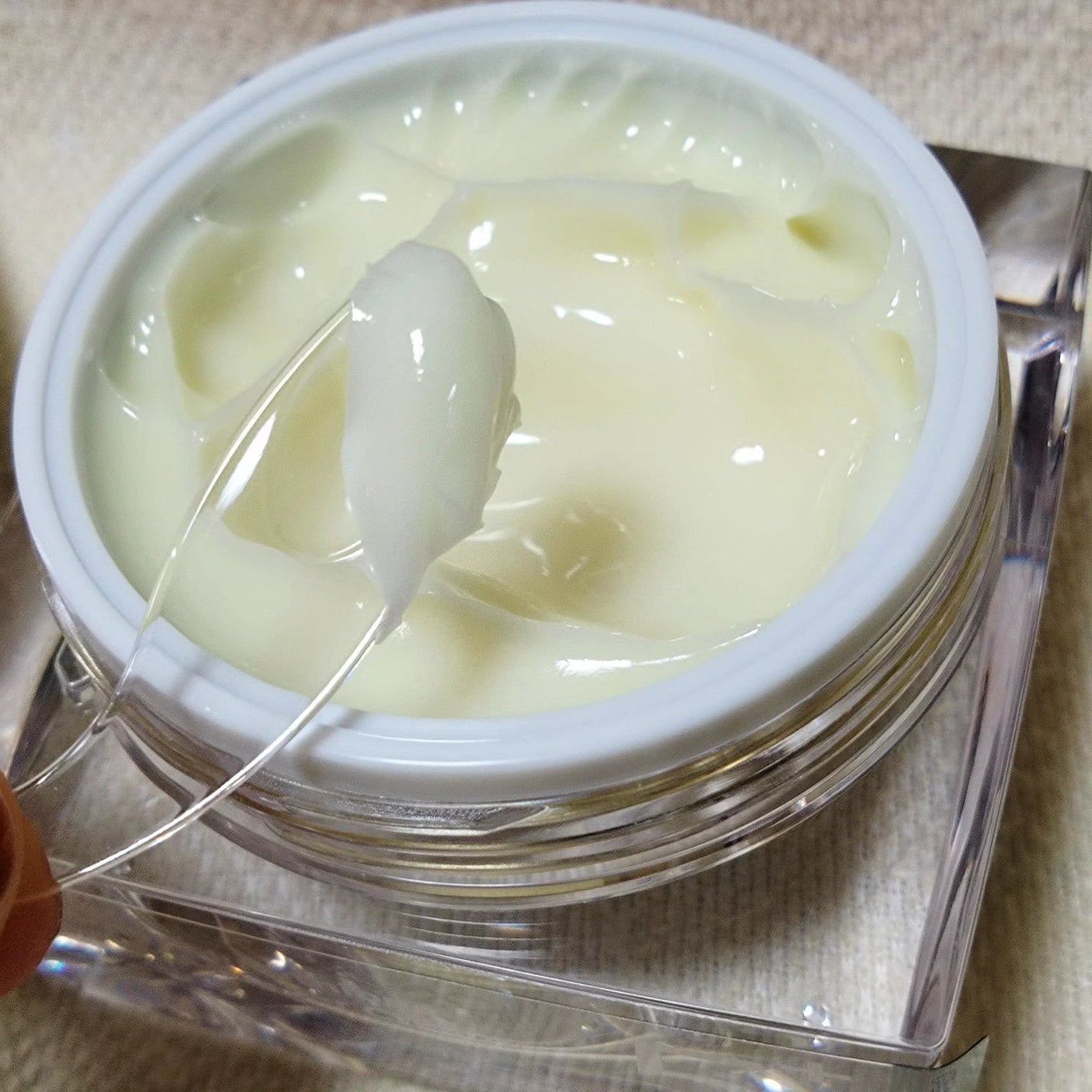 5番 白玉グルタチオンCメラゼロクリーム/numbuzin/フェイスクリームを使ったクチコミ(4枚目)