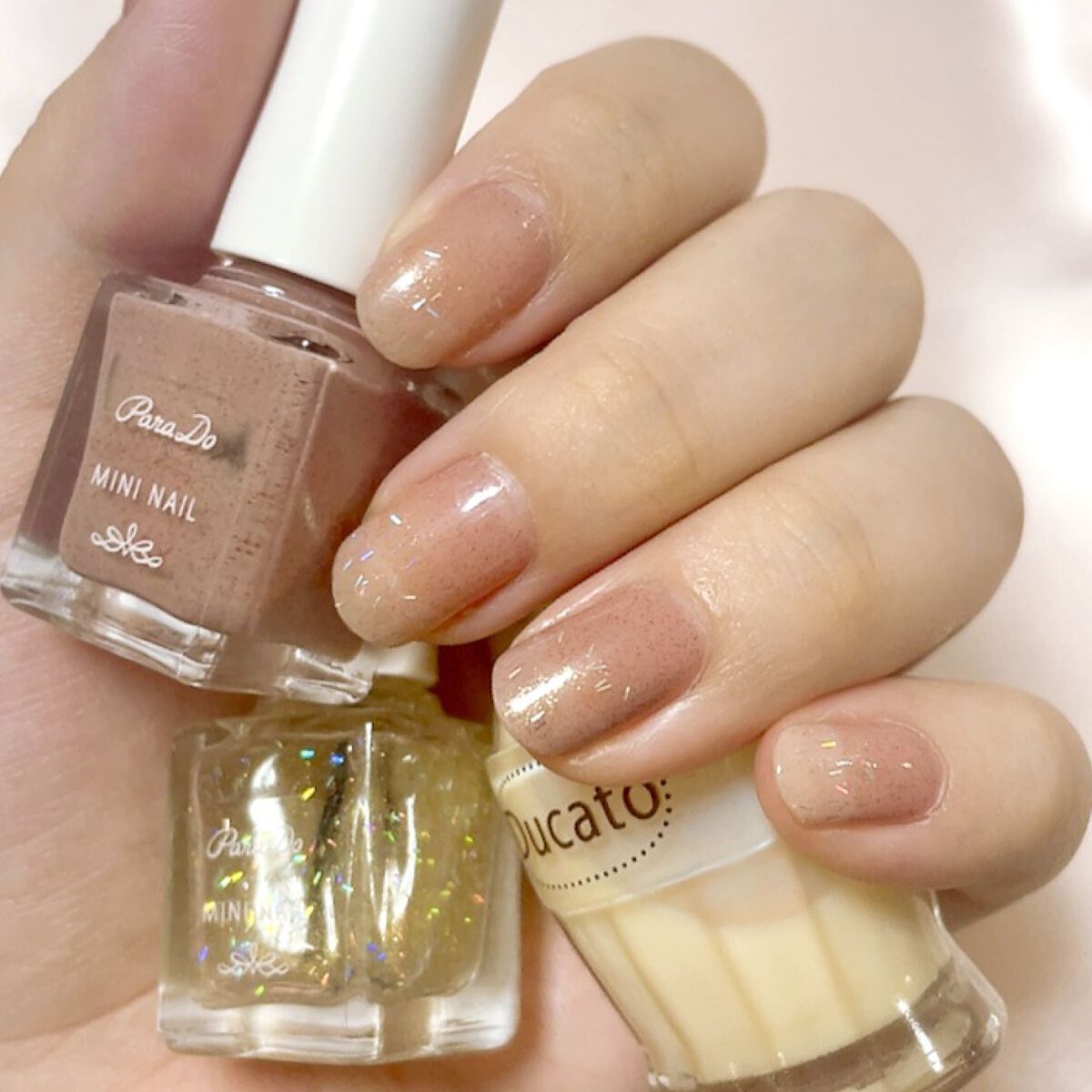 ガラスドロップジェルコート/MAJOLICA MAJORCA/ネイルトップコートを使ったクチコミ（2枚目）