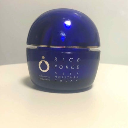 ディープモイスチュアクリーム/ライスフォース/フェイスクリームを使ったクチコミ(1枚目)