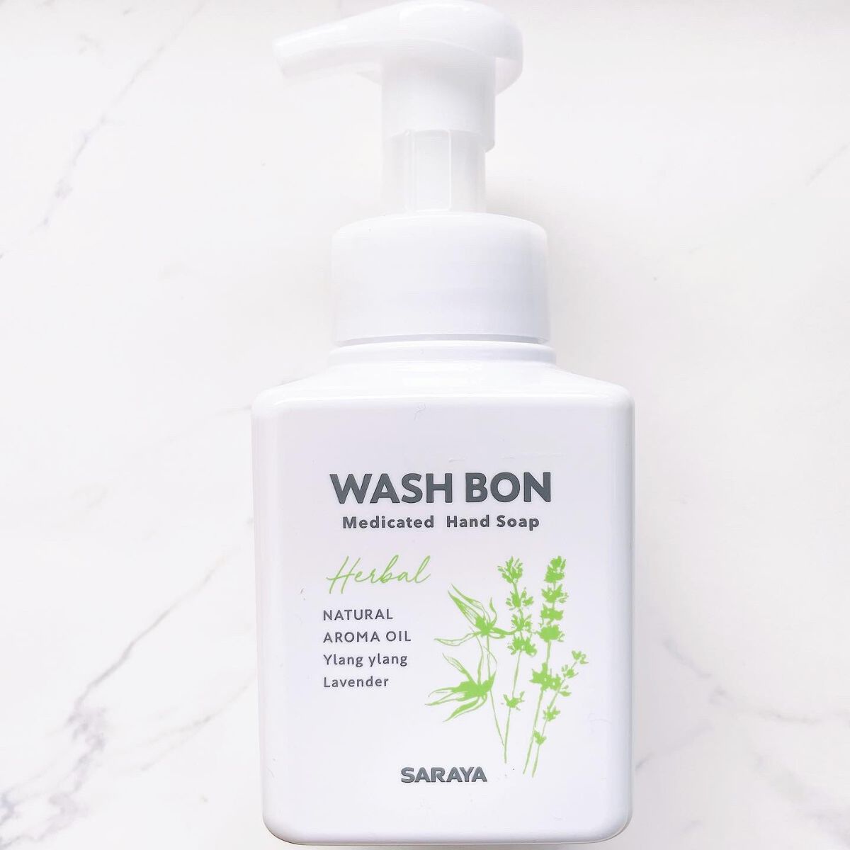 ウォシュボン ハーバル薬用ハンドソープ/サラヤ/ハンドソープを使ったクチコミ(3枚目)