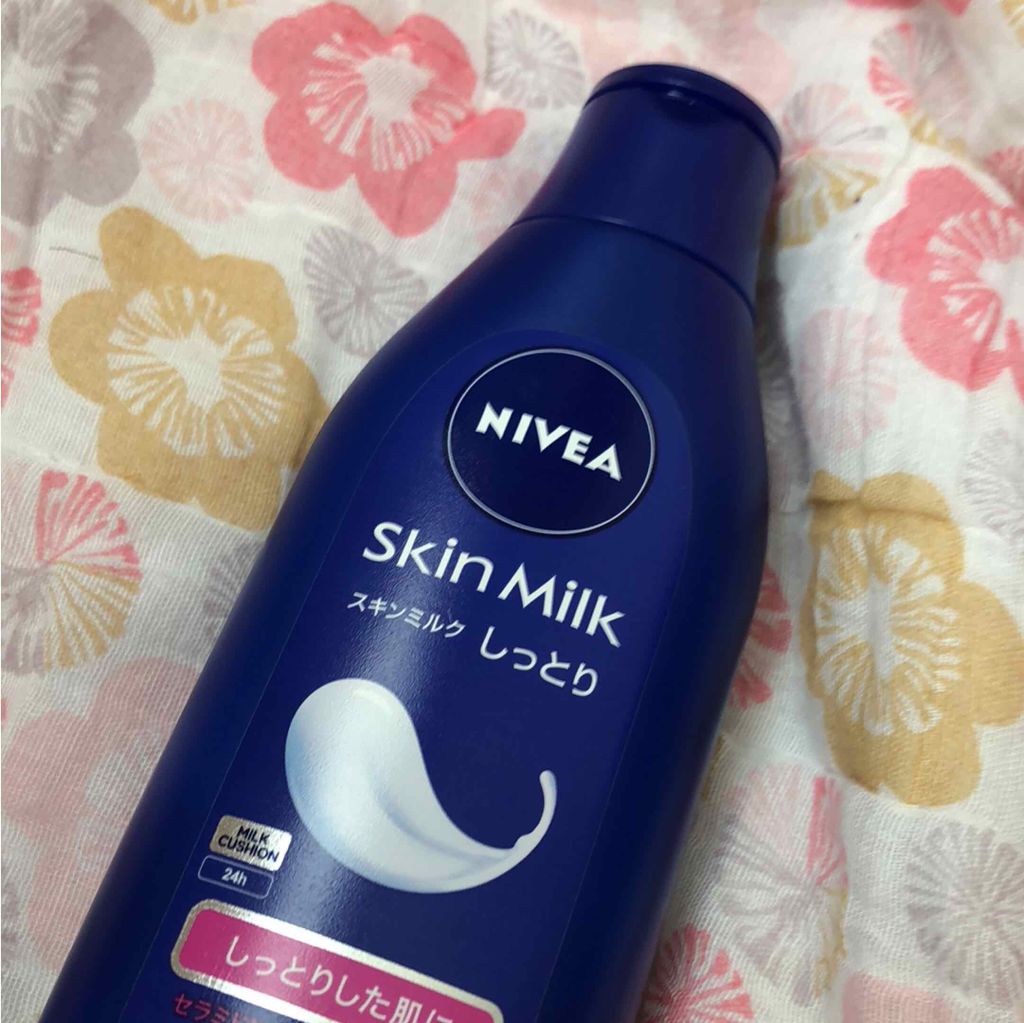 スキンミルク(しっとり)/ニベア/ボディミルクを使ったクチコミ（2枚目）