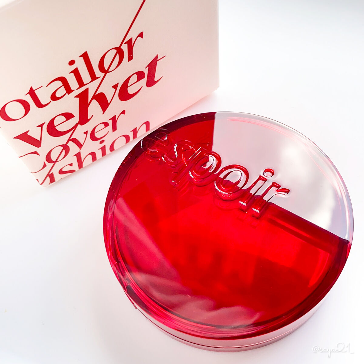 プロテーラービーベルベットカバークッション/espoir/クッションファンデーションを使ったクチコミ（1枚目）