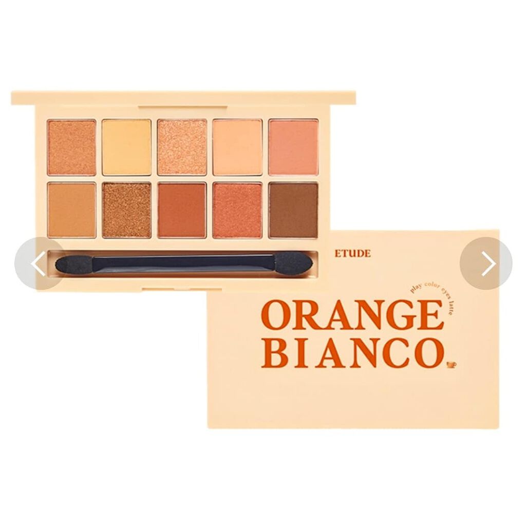 プレイカラーアイズ オレンジビアンコ/ETUDE/アイシャドウパレットを使ったクチコミ（1枚目）