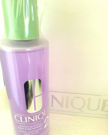 クラリファイング ローション 2/CLINIQUE/拭き取り化粧水を使ったクチコミ(1枚目)