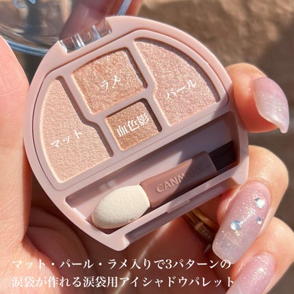 プランぷくコーデアイズ/キャンメイク/パウダーアイシャドウを使ったクチコミ(3枚目)