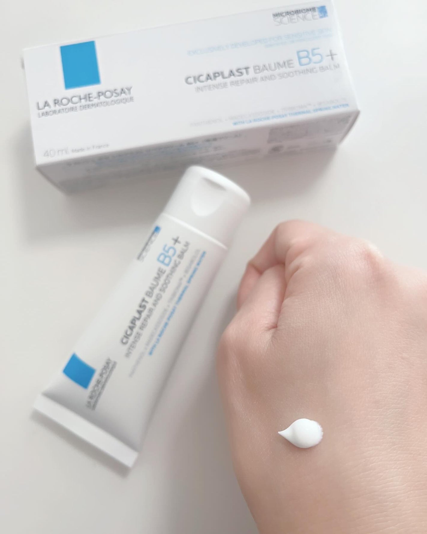 シカプラスト リペアクリーム B5+ /ラ ロッシュ ポゼ/フェイスクリームを使ったクチコミ(3枚目)